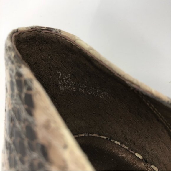 Preview International Tan & Black Breathable Heeled Boots | Ultra-High Heel - Picture 7 of 7